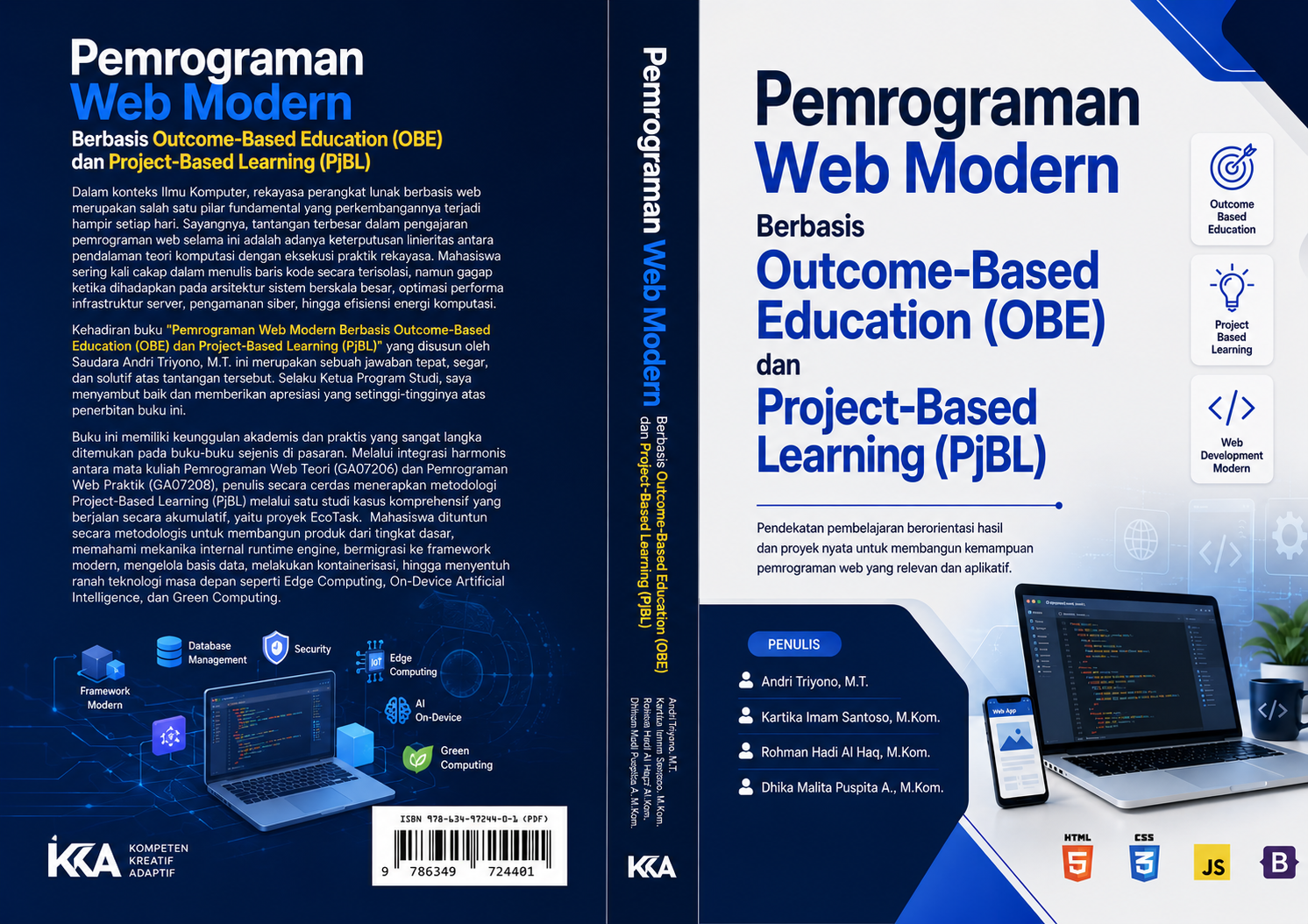 Pemrograman Web Modern Berbasis Outcome-Based Education (OBE) dan Project-Based Learning (PjBL)